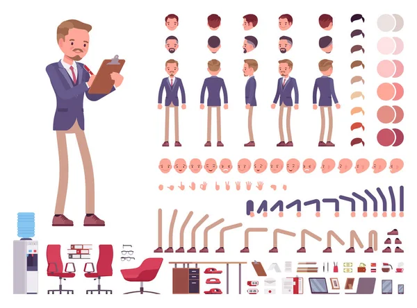 Erkek sekreter oluşturma seti