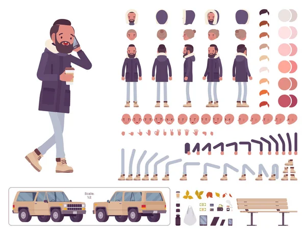 Parka adam inşaat seti