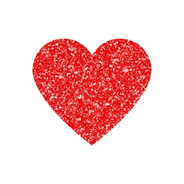 Vintage Heart Illustration. Hipster teması, yazdırma, kapak, afiş, metin veya herhangi bir sanat çalışması için şablon.