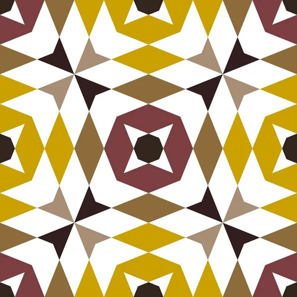 Abstrakte Nahtlose Geometrische Muster Kaleidoskop Nahtlos Geometrischer Hintergrund — Stockfoto