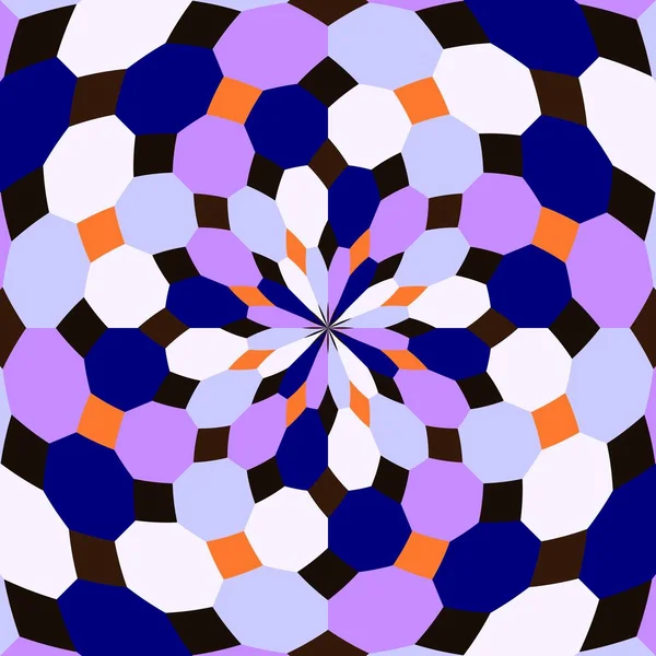 Abstraktní Bezešvé Geometrické Vzory Kaleidoskop Bezproblémové Geometrické Pozadí — Stock fotografie