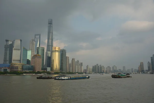 Небоскрёбы Современного Города Чин — стоковое фото
