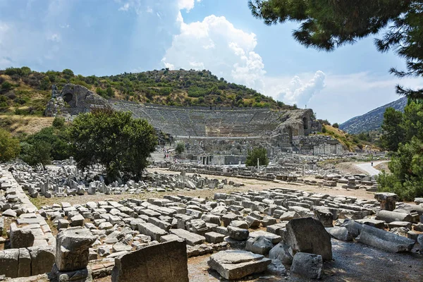 Amphitheater Kolosseum Ephesus Efes Truthahn — Stockfoto