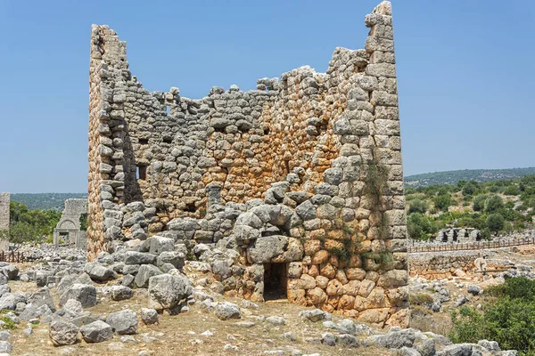 Kanlidivane Antika Stad Mersin Turkiet — Stockfoto