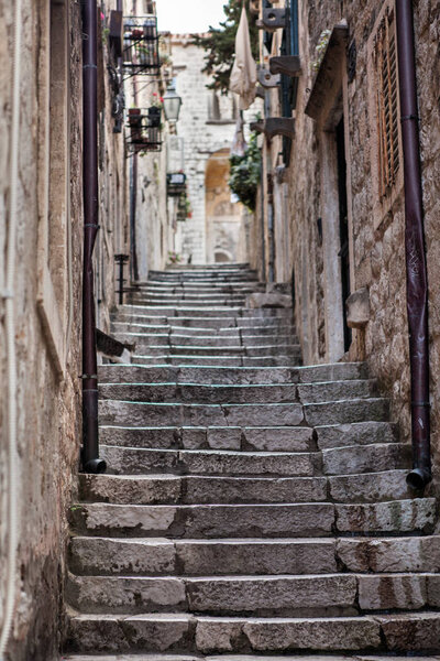 Old town in Dubrovnik in Croatia, Europe