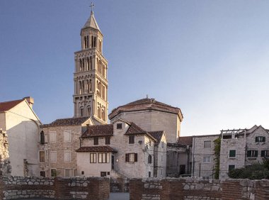 split, Hırvatistan'ın eski şehirde