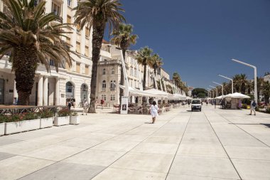 split, Hırvatistan'ın eski şehirde