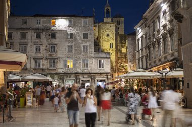 split, Hırvatistan'ın eski şehirde