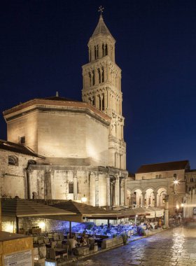 split, Hırvatistan'ın eski şehirde