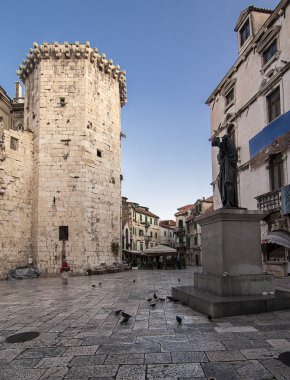 split, Hırvatistan'ın eski şehirde