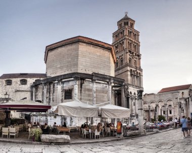 split, Hırvatistan'ın eski şehirde