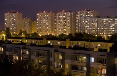 Postmodern toplu konut gelen büyük bir levha, Europe