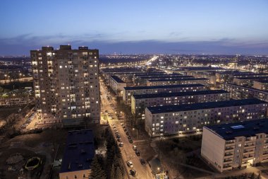 Postmodern toplu konut gelen büyük bir levha, Europe