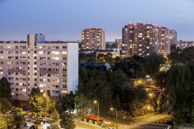 Postmodern toplu konut gelen büyük bir levha, Europe