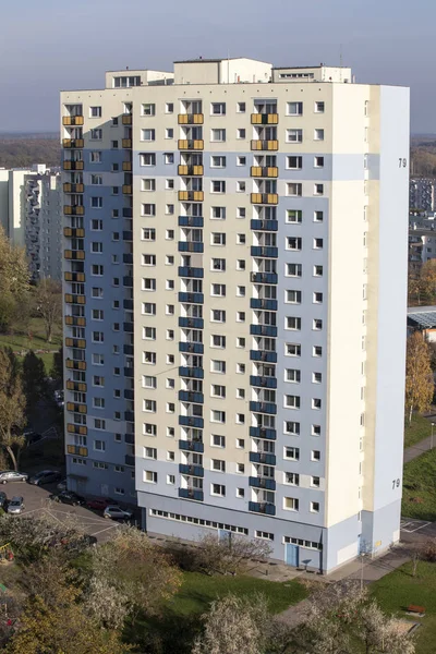 Postmoderne Woonwijk Van Een Grote Slab Europa — Stockfoto