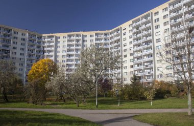 Postmodern toplu konut gelen büyük bir levha, Europe