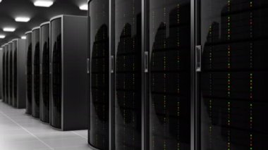 Sunucu odasına bulut datacenter, sorunsuz döngü