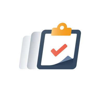 Kayıt eğitim programı, onay işareti Pano, tam testi, hızlı servis, anket formu, hızlı kamuoyu araştırması
