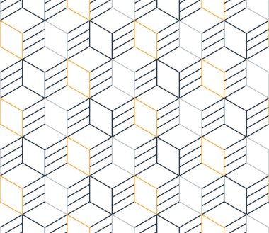 Beyaz, kesintisiz zemin, minimalist tasarım üzerinde siyah çizgi deseni