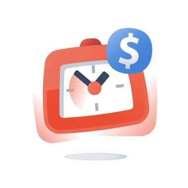 Dolar ve saat, ödeme taksit, zamanı geldi para, uzun vadeli yatırım, hızlı kredi emeklilik tasarruf hesabı, finans yönetimi