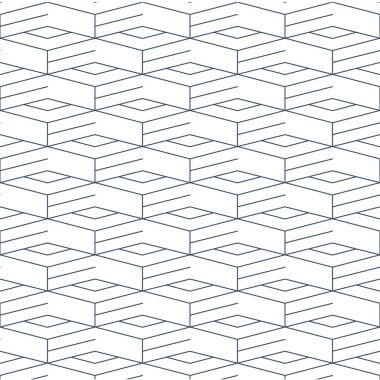 Beyaz, kesintisiz zemin, minimalist tasarım üzerinde siyah çizgi deseni