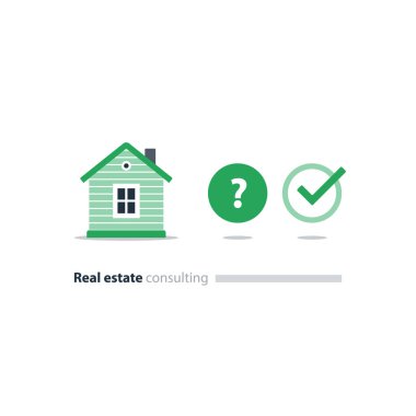 Mortgage kredi onayı kavramı, çözüm, ev simgesini kat Hizmetleri