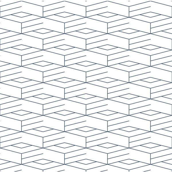 Черная линия рисунок на белом, бесшовный фон, минималистичный дизайн
