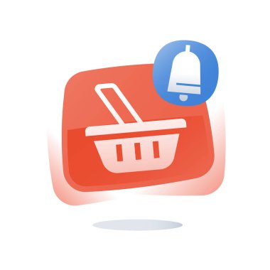 Online alışveriş düğmesi, alışveriş sepeti, terk edilmiş sepeti, pazarlama ve promosyon, sınırlı teklif, sadakat programı, satış geliştirme