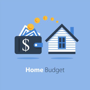 Mortgage kredisi, ev giderleri, gayrimenkul yatırım, ev kiralama, emlak satın alma