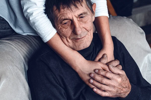 Vare Eldre Pandemi Covid Selvisolering Eldre Støtte Til Eldre Karantene – stockfoto