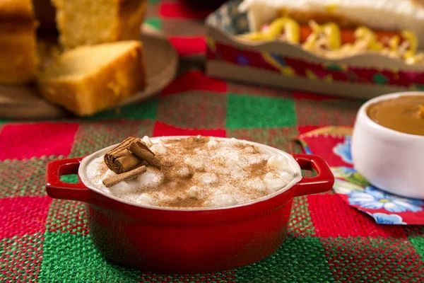 Mesa Fiesta Brasileña Junina — Foto de Stock