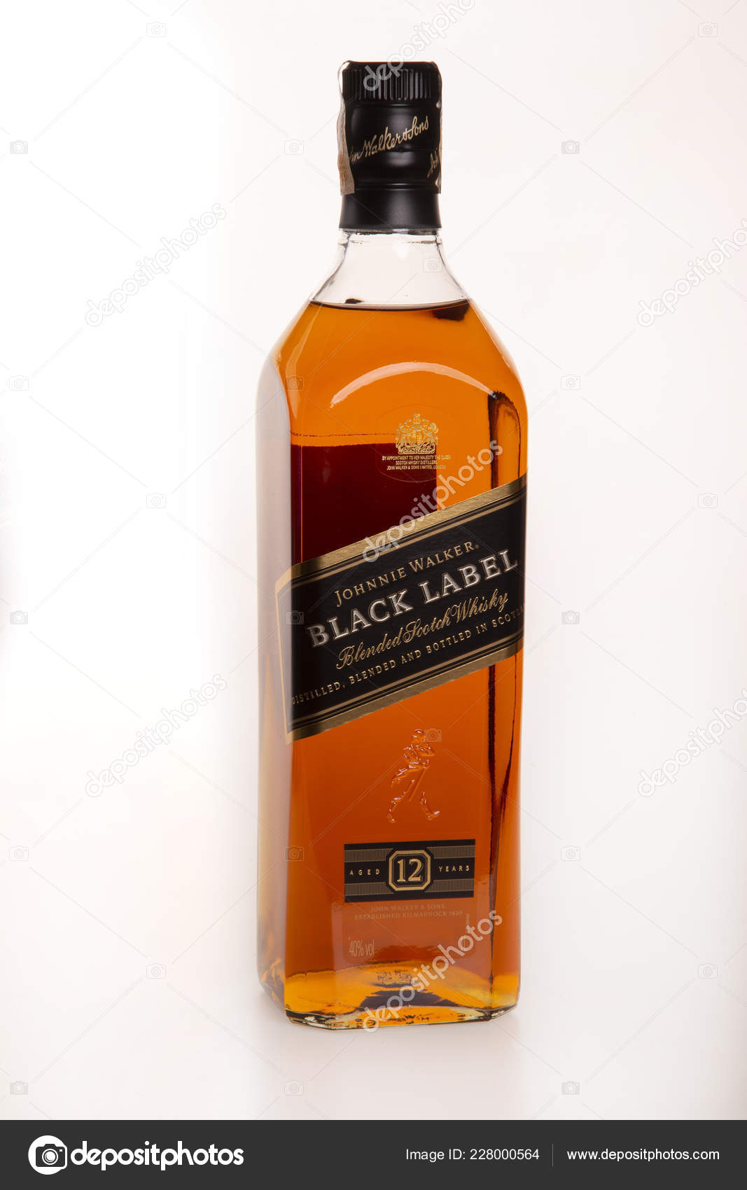 브라질 2018 라벨은 130 판매와 세계에서 혼합된 스카치 위스키의 브랜드 — 스톡 에디토리얼 사진 © Paulovilela  #228000564