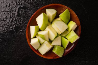 masada olgun yeşil elma yakın