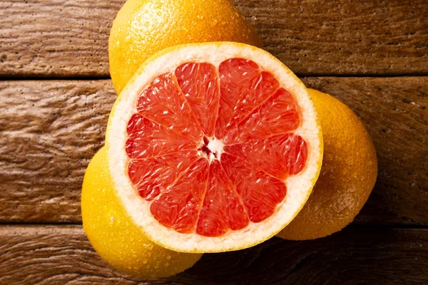 Frissen vörös grapefruit fa háttéren — Stock Fotó