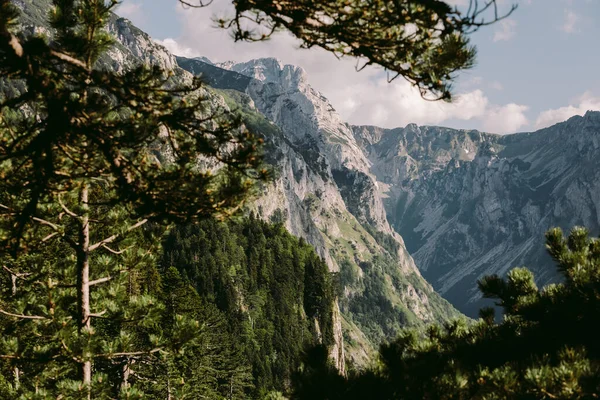 Hory krajina krajina pohled — Stock fotografie