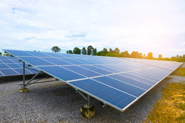 Fotovoltaik veya yenilenebilir enerji ya da elektrik için güneş paneli. Güneş panelleri güneş enerjisi elektrik energ dönüştürmek.