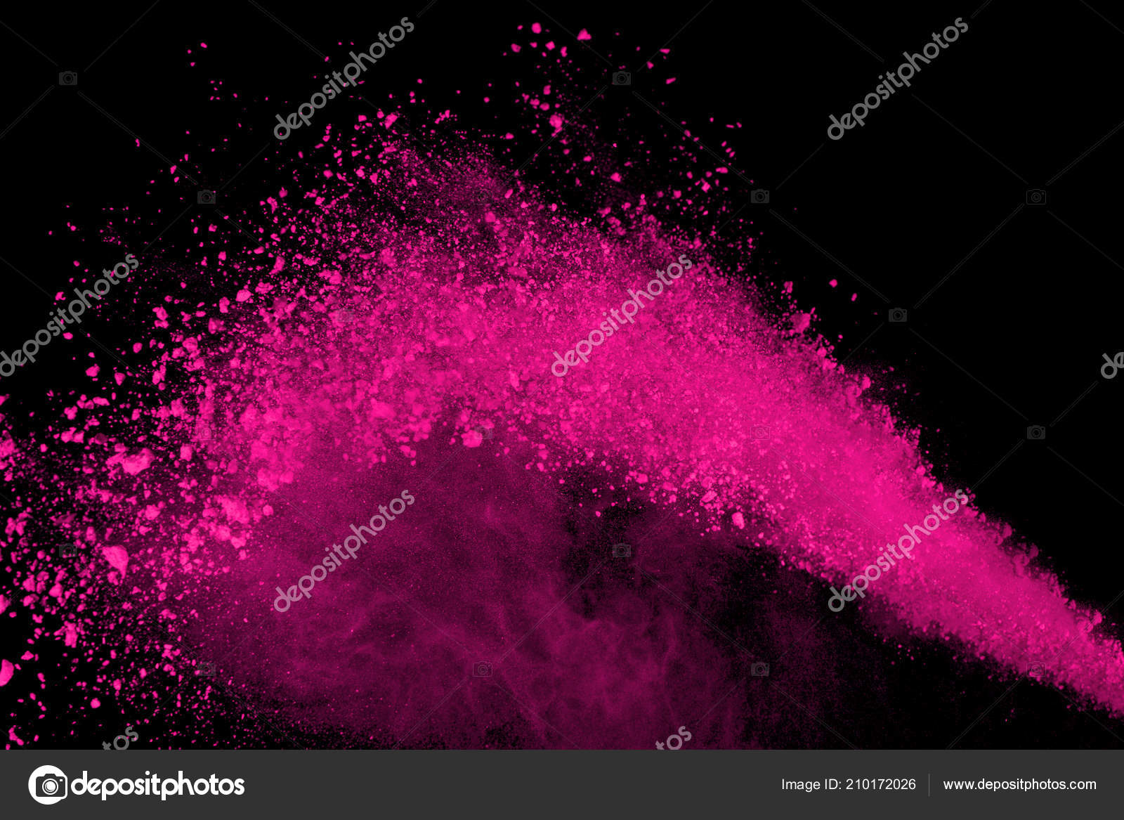 abstract pink powder explosion black background abstract colored powder splatted stock photo c 9wooddy 210172026 depositphotos
