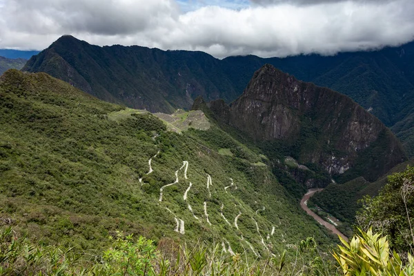 Machu Picchu, Peru yolu. — Stok fotoğraf