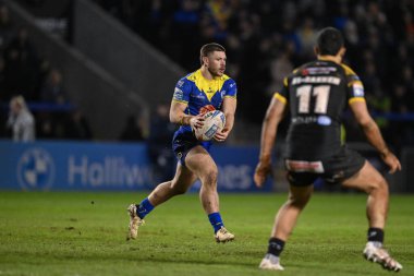 Warrington Wolves takımından Danny Walker, 1 Mart 202 'de Warrington, Warrington' da oynanan Warrington Wolves - Castleford Tigers maçında ilk raundu kazandı.
