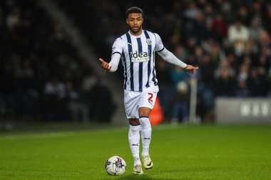 West Bromwich Albion 'dan Darnell Furlong, 1 Mart 202' de İngiltere 'nin başkenti West Bromwich Coventry City' de oynanan West Bromwich Albion maçında