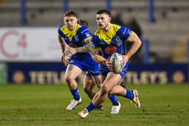 Warrington Wolves takımından Danny Walker, 1 Mart 202 'de Warrington, Warrington' da oynanan Warrington Wolves - Castleford Tigers maçında ilk raundu kazandı.