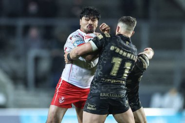 St. Helens takımından James Bell, 1 Mart 2024 'te St Helens-Leigh Stadyumu' nda oynanan Betfred Süper Lig 3. tur karşılaşmasında Leopar takımından Kai Odonnell tarafından yenildi.
