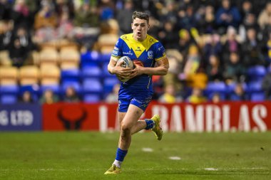 Warrington Wolves 'tan Josh Thewlis, 1 Mart 202' de Warrington, İngiltere 'de oynanan Betfred Süper Lig 3. Raundunda Warrington Wolves ve Castleford Tigers maçında ilk hamlesini yaptı.