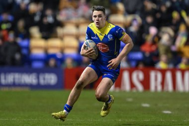 Warrington Wolves 'tan Josh Thewlis, 1 Mart 202' de Warrington, İngiltere 'de oynanan Betfred Süper Lig 3. Raundunda Warrington Wolves ve Castleford Tigers maçında ilk hamlesini yaptı.