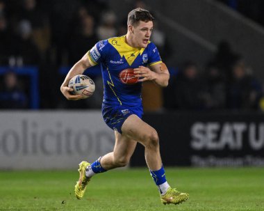 Warrington Wolves 'tan Josh Thewlis, 1 Mart 202' de Warrington, İngiltere 'de oynanan Betfred Süper Lig 3. Raundunda Warrington Wolves ve Castleford Tigers maçında ilk hamlesini yaptı.