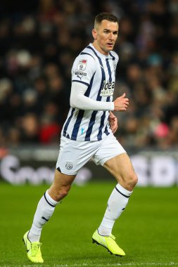 West Bromwich Albion 'dan Jed Wallace Sky Bet Şampiyonası maçı sırasında West Bromwich Albion, Coventry City' ye karşı The Hawthorns, West Bromwich, İngiltere, 1 Mart 202