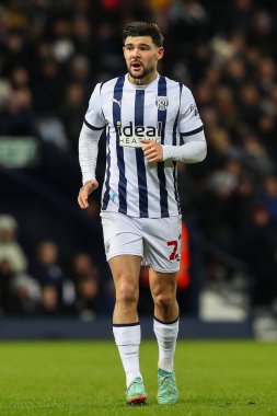 West Bromwich Albion 'dan Alex Mowatt Sky Bet Şampiyonası maçı sırasında West Bromwich Albion, Coventry City' ye karşı The Hawthorns, West Bromwich, İngiltere, 1 Mart 202