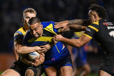 Warrington Wolves 'tan Paul Vaughan, Castleford Tigers' dan Luke Hooley ve Castleford Tigers 'tan Liam Horne tarafından oynanan Betfred Süper Lig 3. Raundunda Warrington Wolves Castleford Tigers' a karşı Halliwell Jones Stadyumu, Warrington 'da oynanan karşılaşmada yenildi.