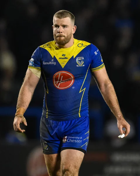 Lachlan Fitzgibbon Des Warrington Wolves Lors Match Betfred Super League — Photo