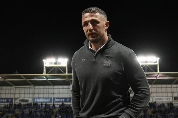 Sam Burgess Head Coach Warrington Wolves Betfred Super League Match — Stock Photo, Image